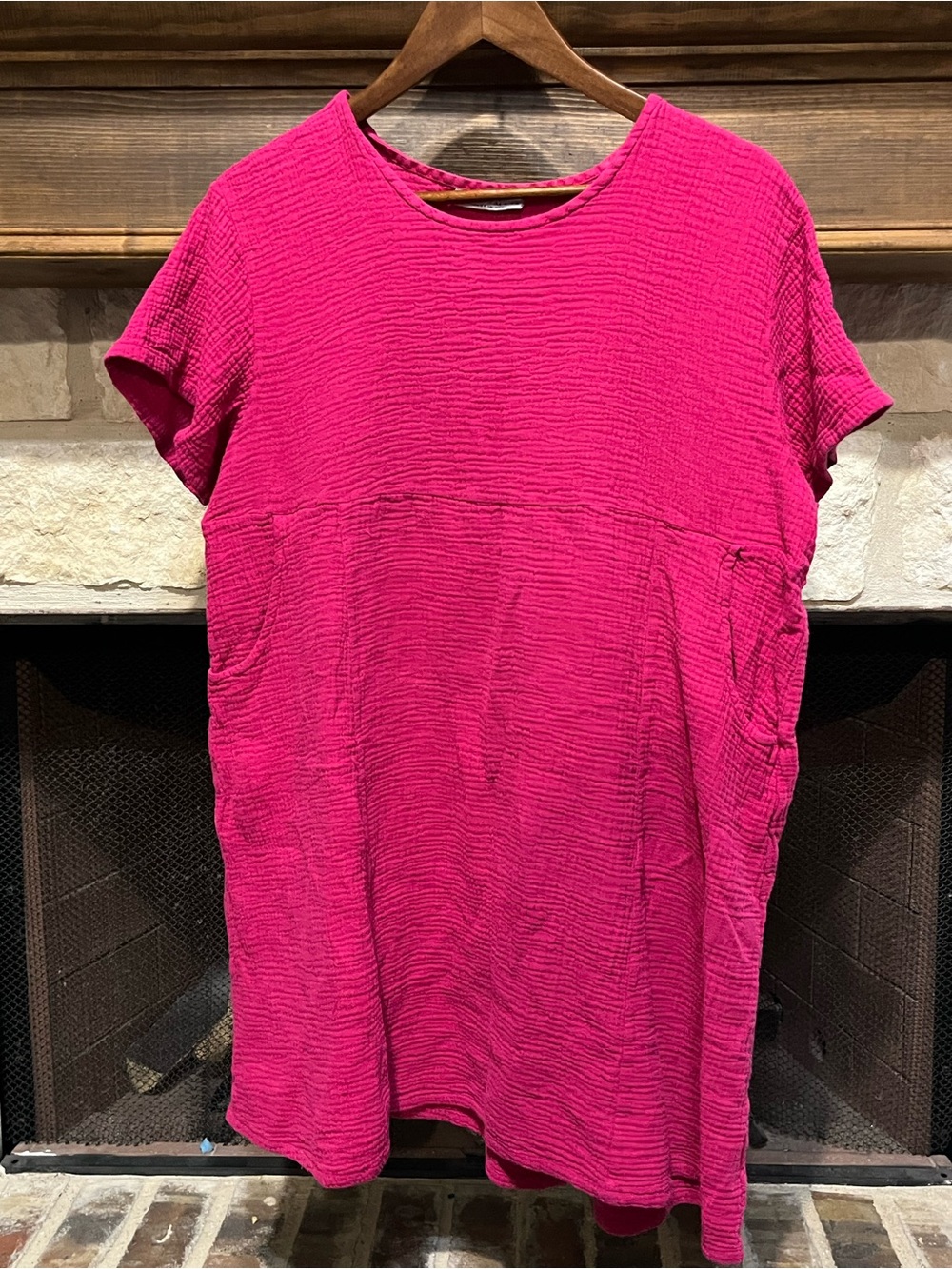 Bryn Walker Cotton Gauze Tunic Dress